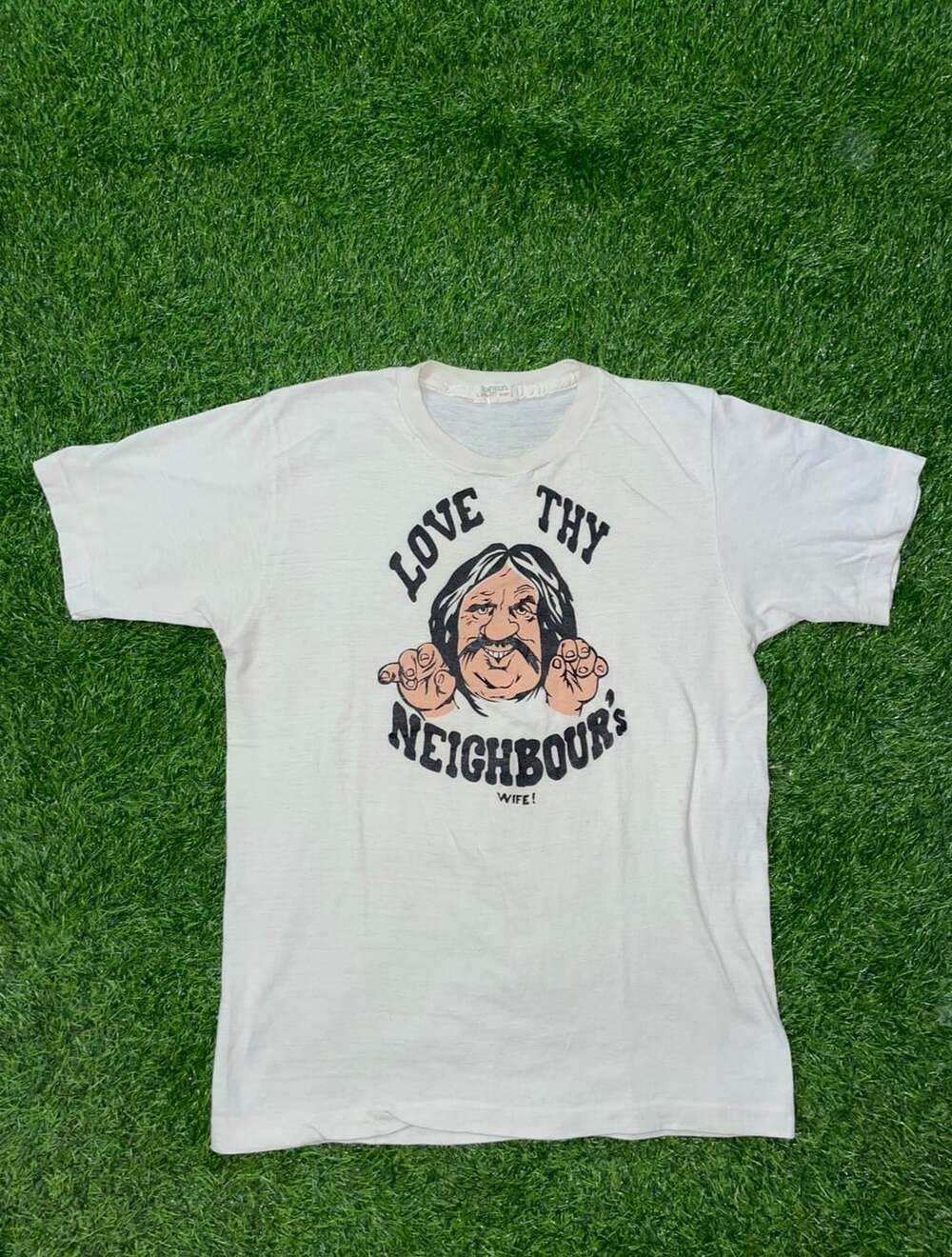 Stanfield's Love Thy Neighbour's Wife Size L T-Shirt
